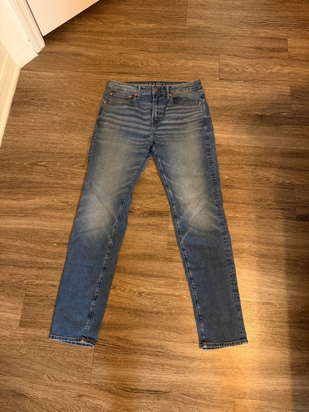 American Eagle Outfitters Slim Blue Jeans - 32 W x 34 L
